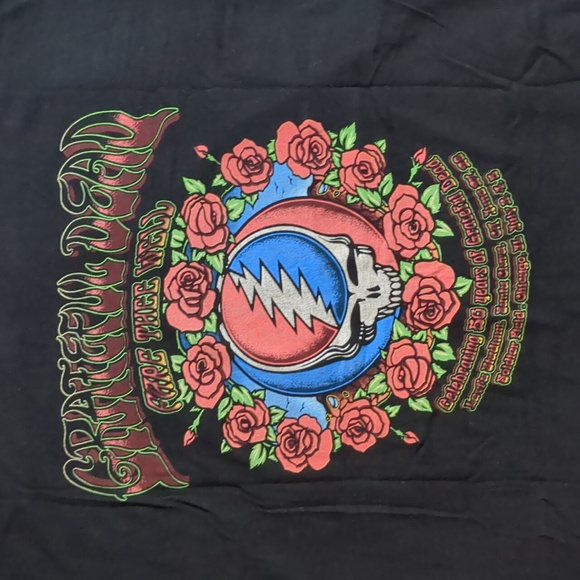Grateful Dead 2015 "Fare Thee Well" 50th Anniversary Concert T-Shirt - Picture 4 of 8